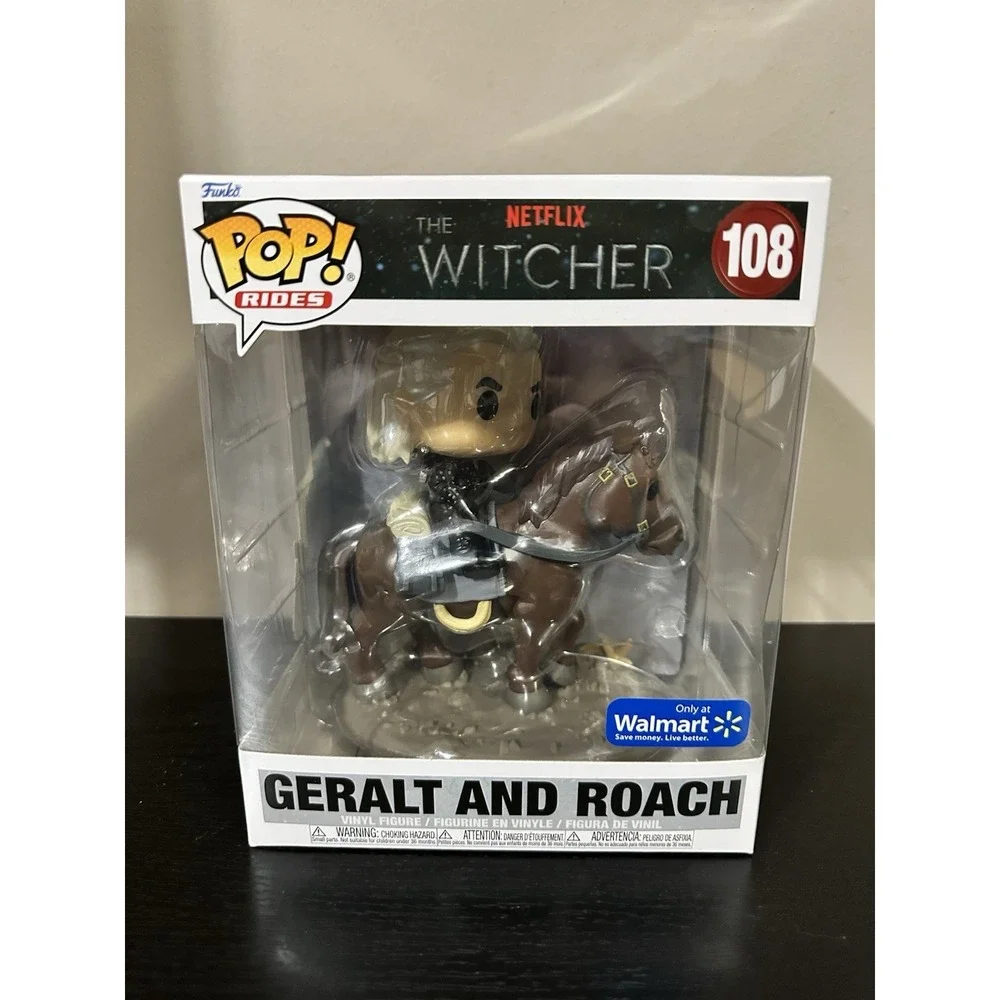 Funko‎ Pop! Rides Geralt and Roach The Witcher Walmart Exclusive #108
